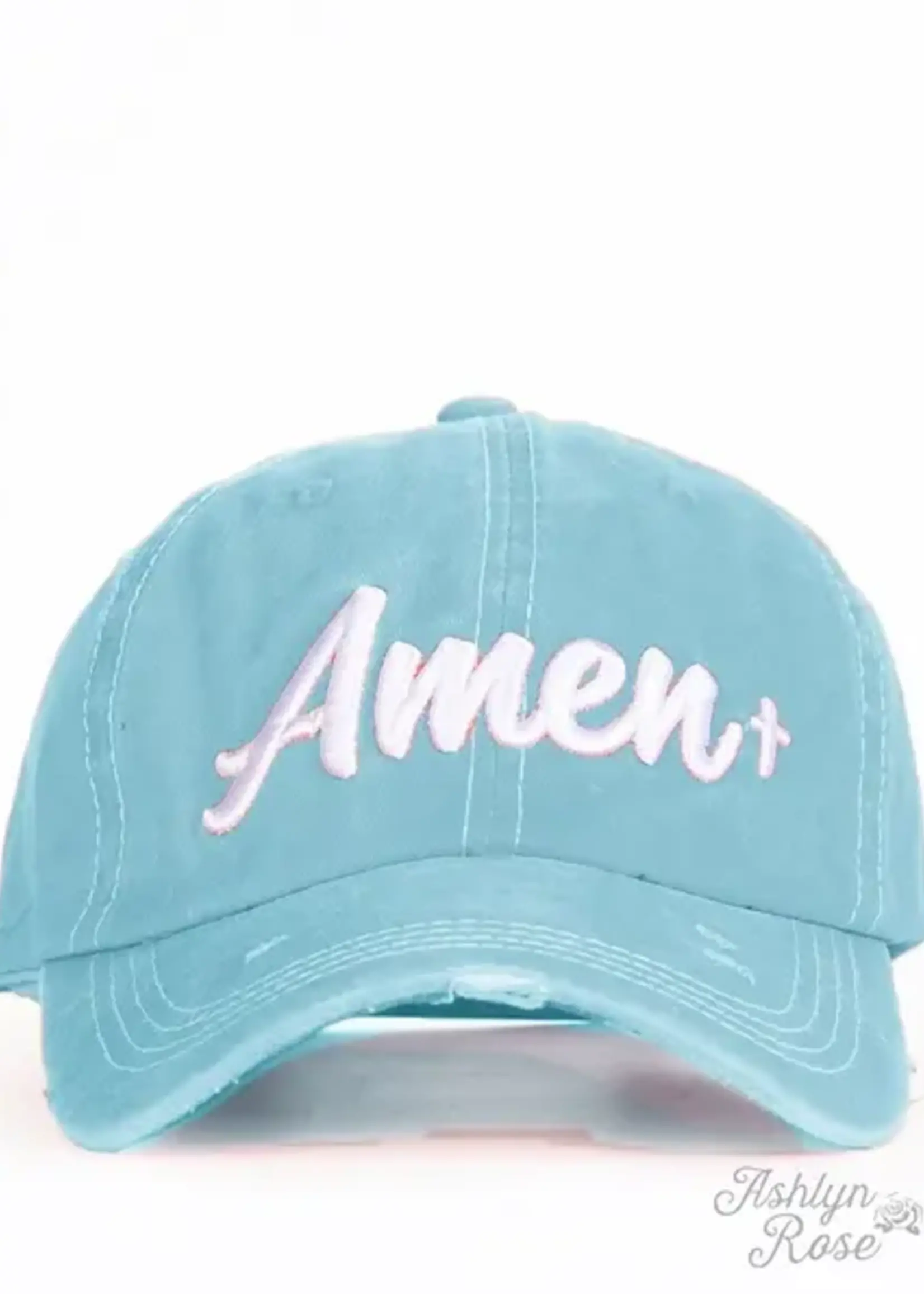 SOUTHERN GRACE AMEN EMBROIDERED BALL CAP