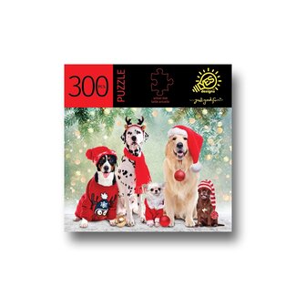 Christmas Dog Puzzle 300 Pcs