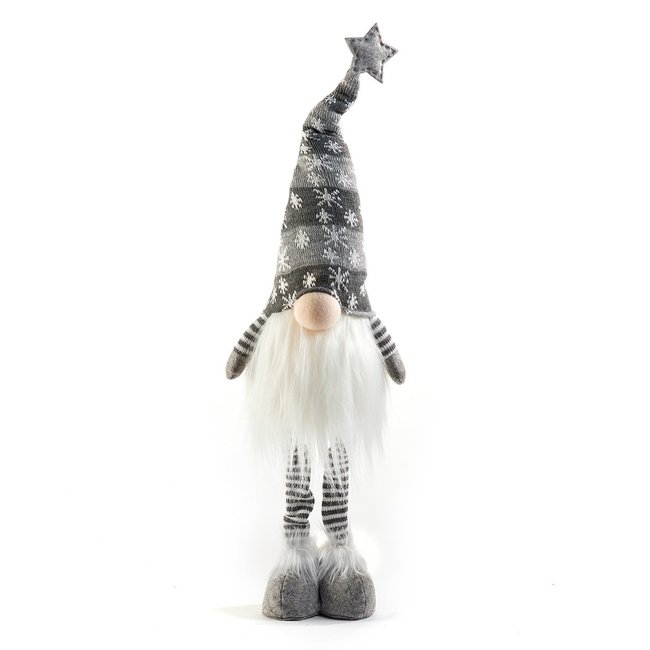 LED Standing Grey Gnome