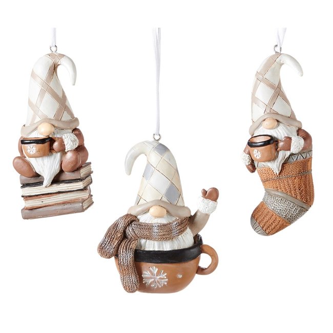 Gnome & Mug Ornament