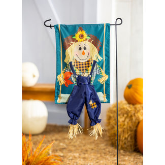 Scarecrow Garden Kickin Flag