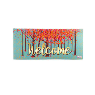 Welcome Fall Trees Switch Mat