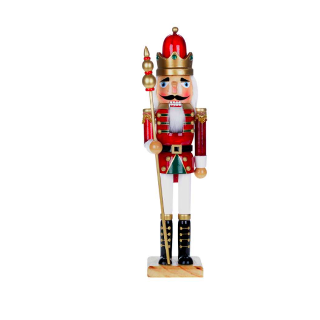 Red & White Nutcracker