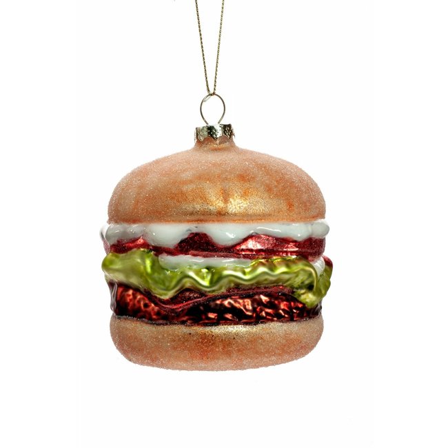 Brown Burger Ornament