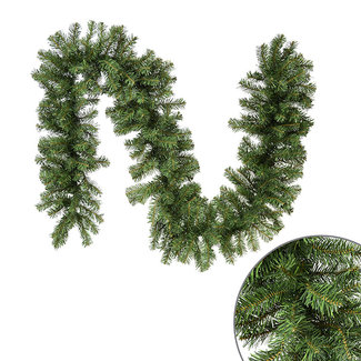 9' Unlit Pine Garland