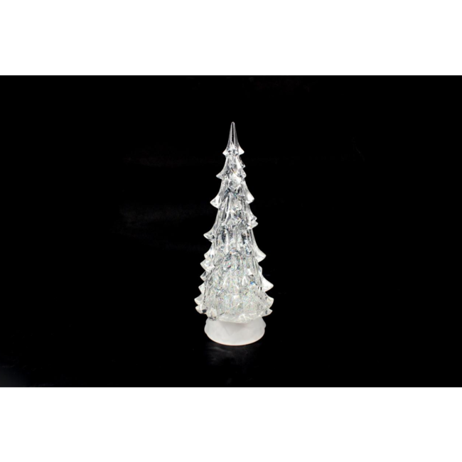 LED Swirling Glitter Xmas Tree