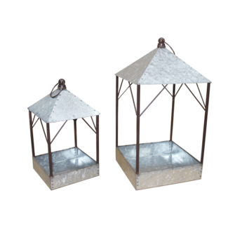 Hanging Lantern Planter Lg