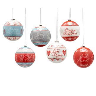 Plastic Christmas Ball Ornament