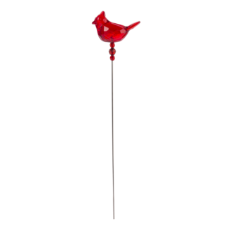 12" Cardinal Floral Stake
