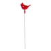 12" Cardinal Floral Stake