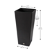 13" Valencia Square Planter Black