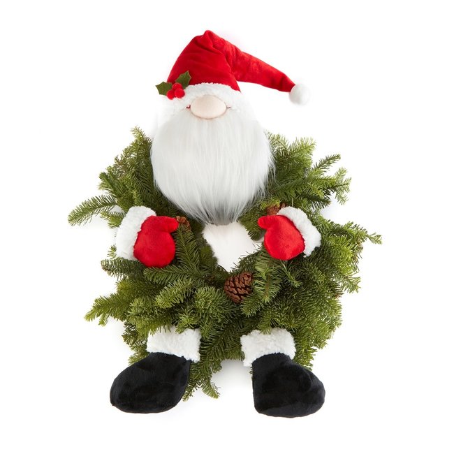 Felt Gnome Wreath Holder