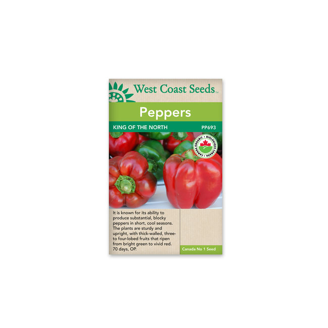 Peppers - King of the North Certified Organic