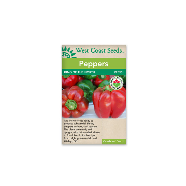 Peppers - King of the North Organic