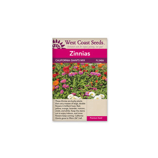 Zinnia - California Giants Mix