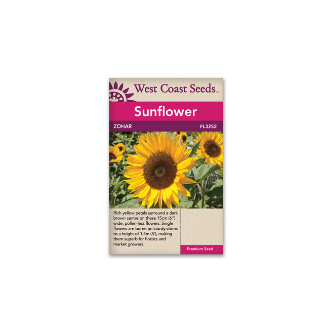 Sunflower - Zohar F1 Certified Organic