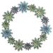 Succulent Wreath Décor