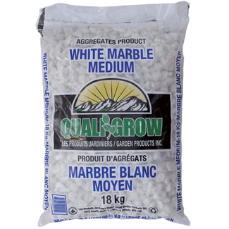 White Marble 1/2" Medium 18kg