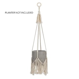 40" Macrame Plant Hanger w/ Fringe