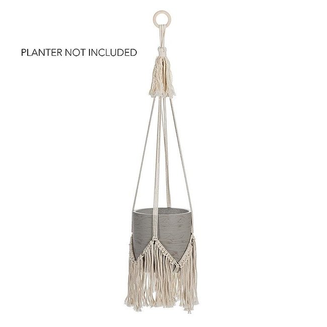 40" Macrame Plant Hanger w/ Fringe