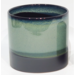 6" Teal Blue/Green Ceramic Pot