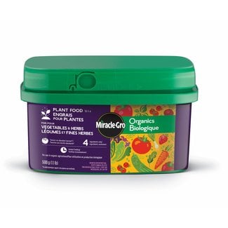 Miracle Gro Organic Veg & Herb Plant Food (10-1-6) 500g