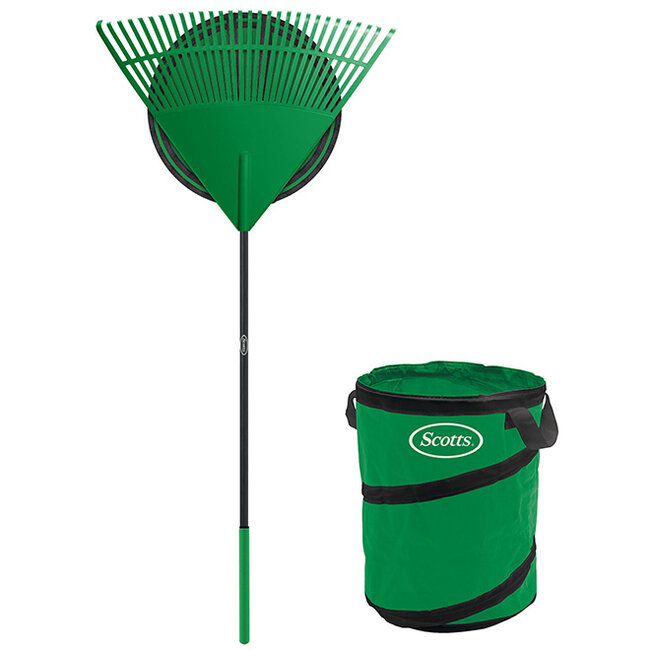 Green Rake W/Bag