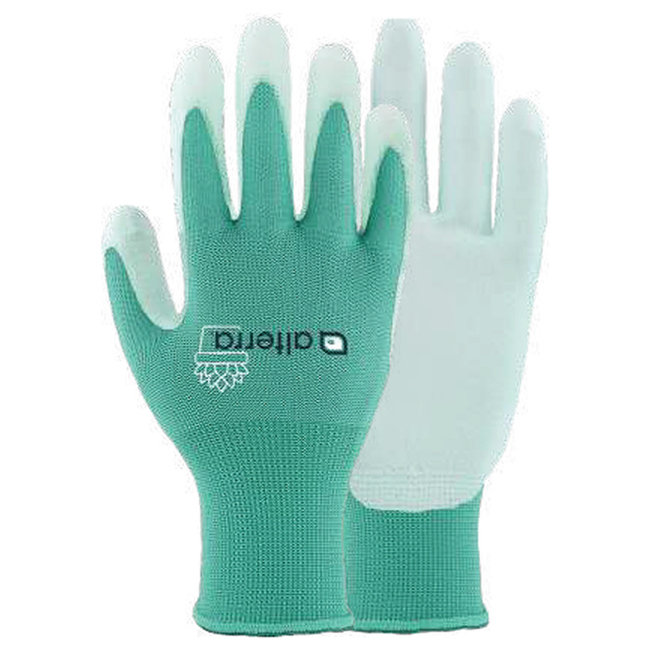 Womens Aqua Garden Glove  - Small
