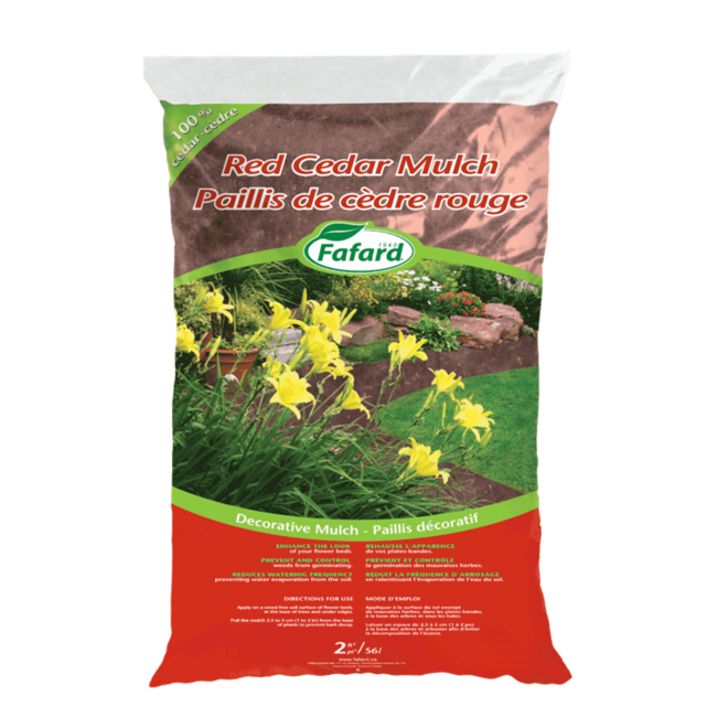 MULCH BAG - Red Cedar Mulch 3 CU. FT.