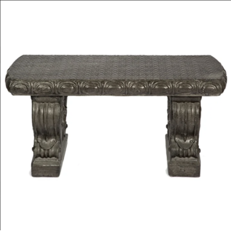 Medium Straight Bench - Black