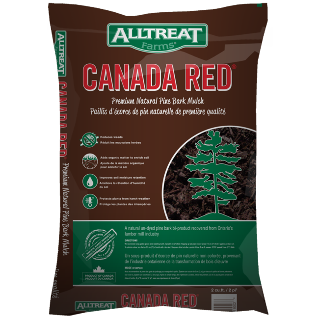 bagged cedar mulch from canada