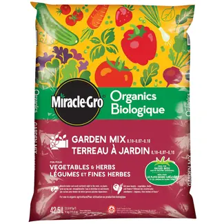 Miracle-Gro Organic Raised Bed/In-Ground Mix For Vegetables & Herbs 42.5 L