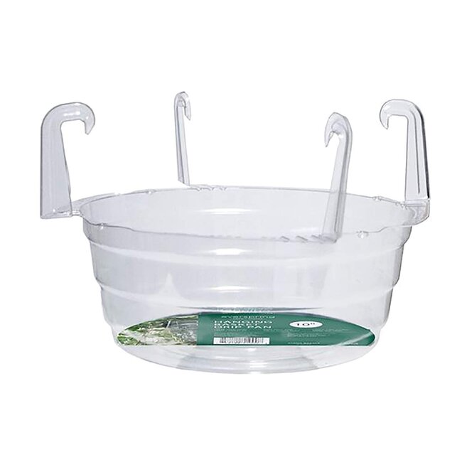 10" Hanging Basket Drip Pan