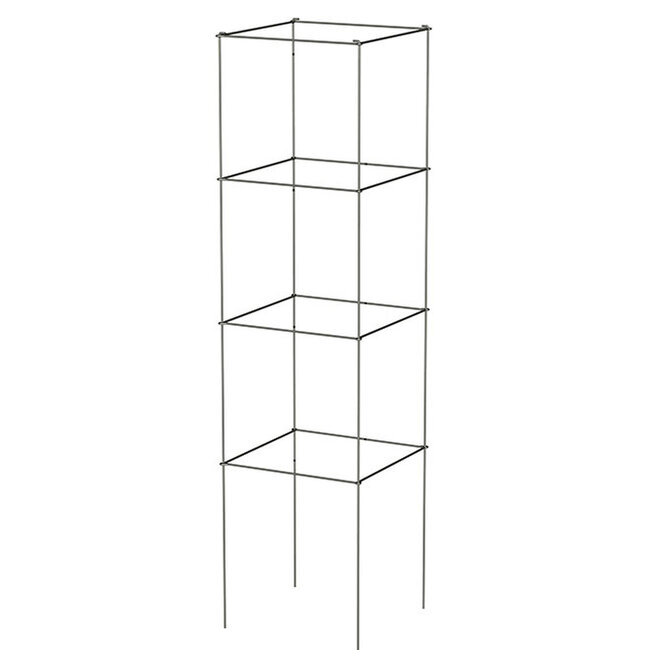 42" Galvanized Tomato Tower Square