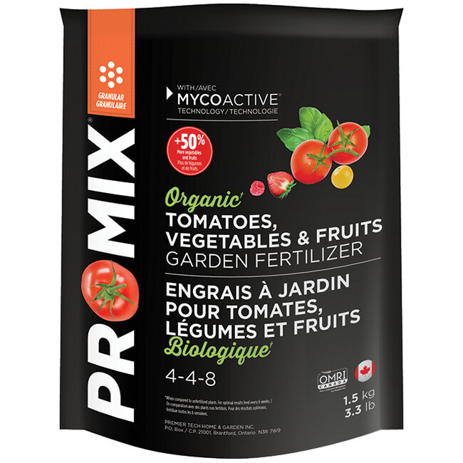 Organic Pro Mix Veg/Fruit 4-4-8 1kg