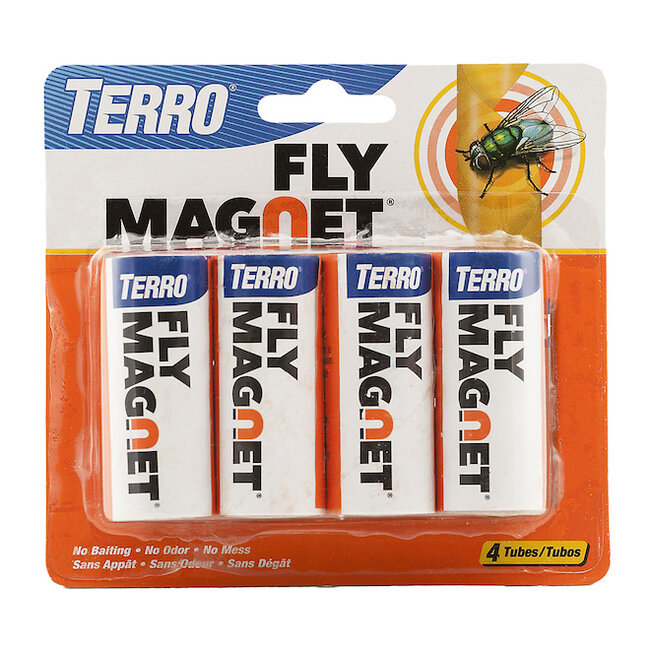 Terro Ribbon Fly Magnet 4/Pk