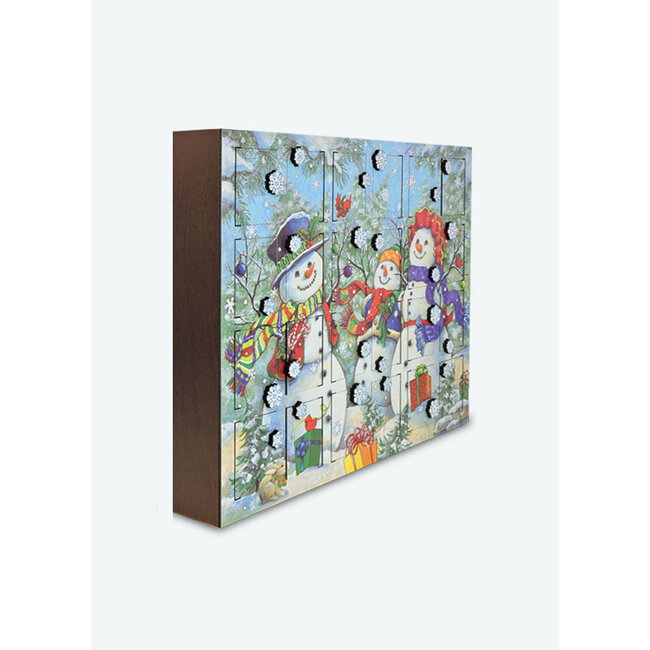 Snowman Family Advent Calendar