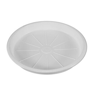 Plastic White Saucer