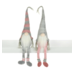 13" Pink/Grey Dangly Leg Gnome