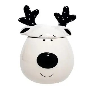 Reindeer Cookie Jar