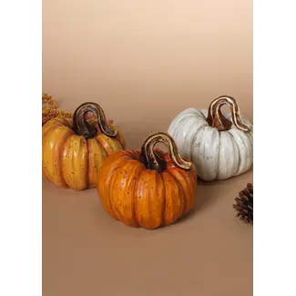 5" Resin Harvest Pumpkin