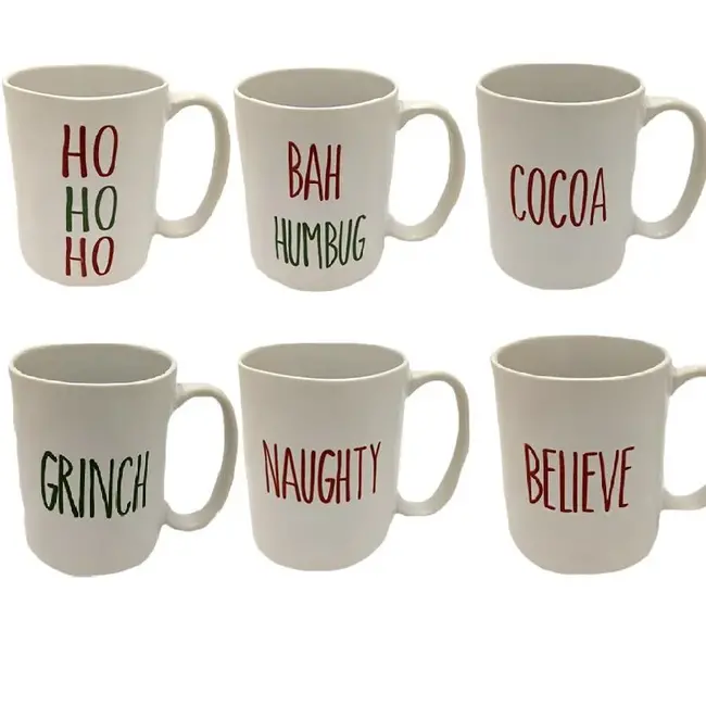 Assorted Christmas Mugs