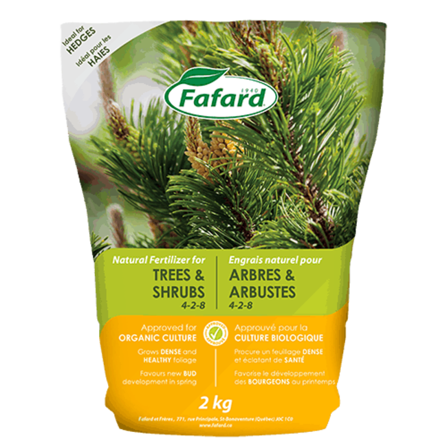 Tree & Shrub Natural Fertilizer (4-2-8) 6Kg