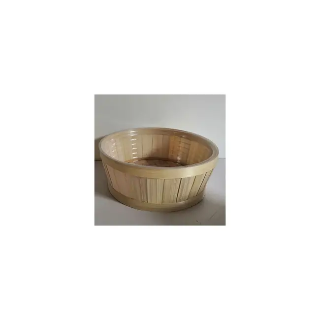 10" Bamboo Basket w/ Liner