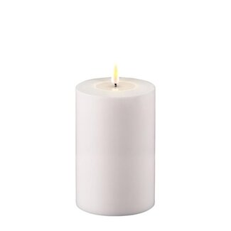 White Outdoor LED Candle 4x6"