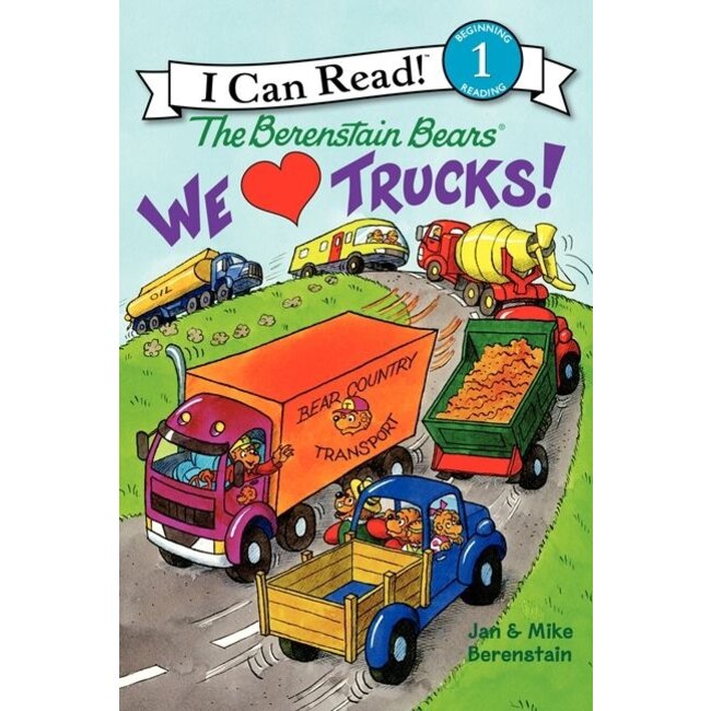 Berenstain Bears We Love Trucks ICR Level 1