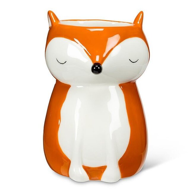 2" Sitting Fox Pot