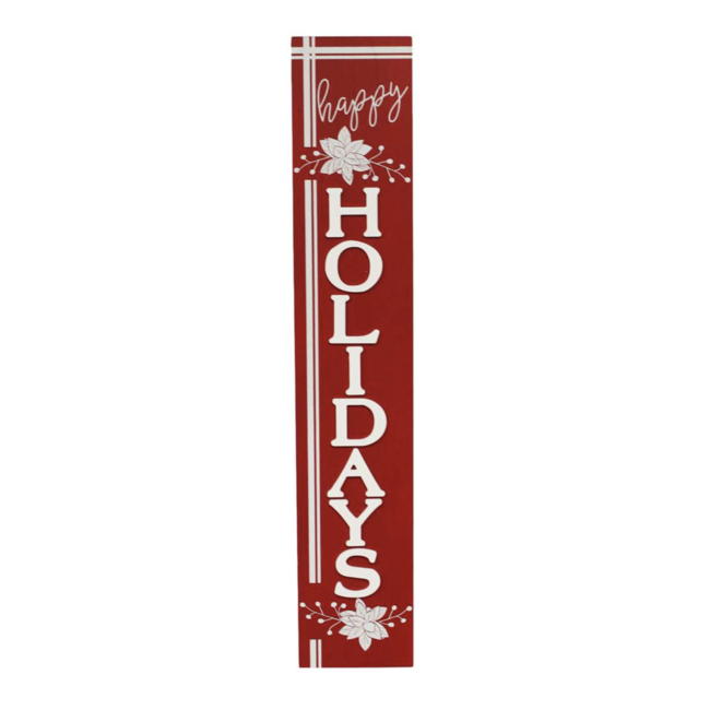 Happy Holidays Porch Sign