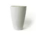 12" Valencia Hammered White Pot