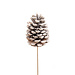 Jumbo Snow Pinecone Pick